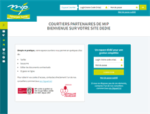 Tablet Screenshot of mip-courtage.com